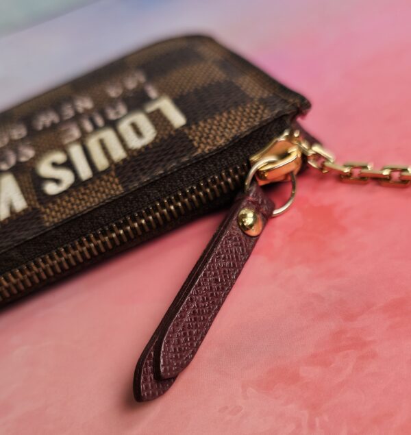 Damier Ebene Key Pouch - Image 6