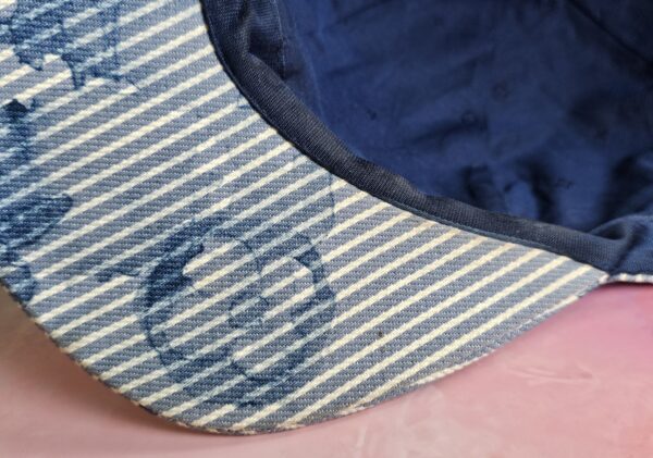 Hickory Stripes Denim Cap - Image 9