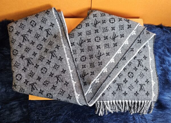 Denimbellished Wool Scarf - Image 6