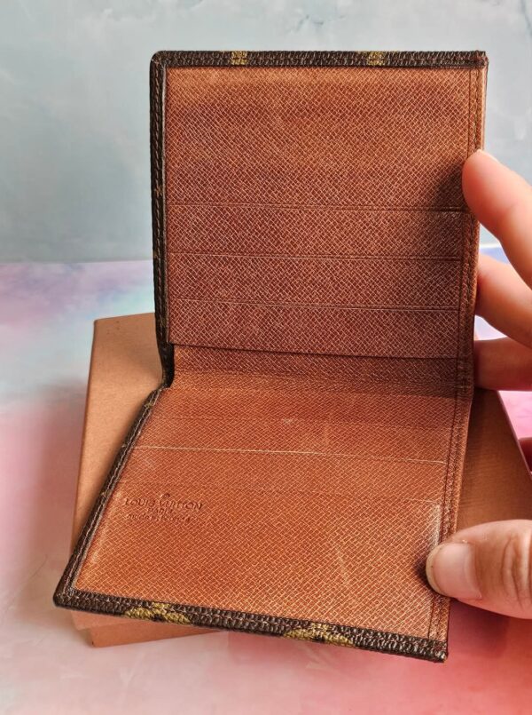 Bi Fold Monogram Wallet - Image 4