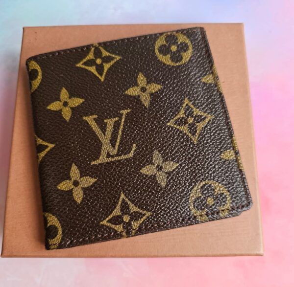 Bi Fold Monogram Wallet