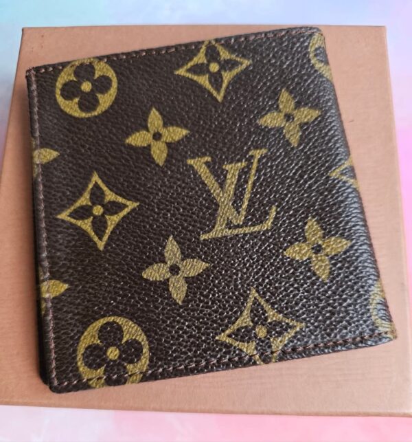 Bi Fold Monogram Wallet - Image 3