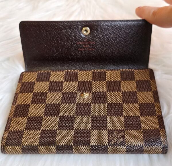 Damier Ebene Porte Tresor Wallet - Image 7