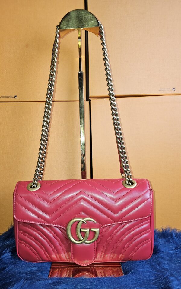 Marmont GG Flap Hibiscus Small Chain - Image 3