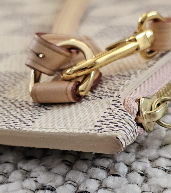 Neverfull Pouch MM Azur Rose Ballerine - Image 7