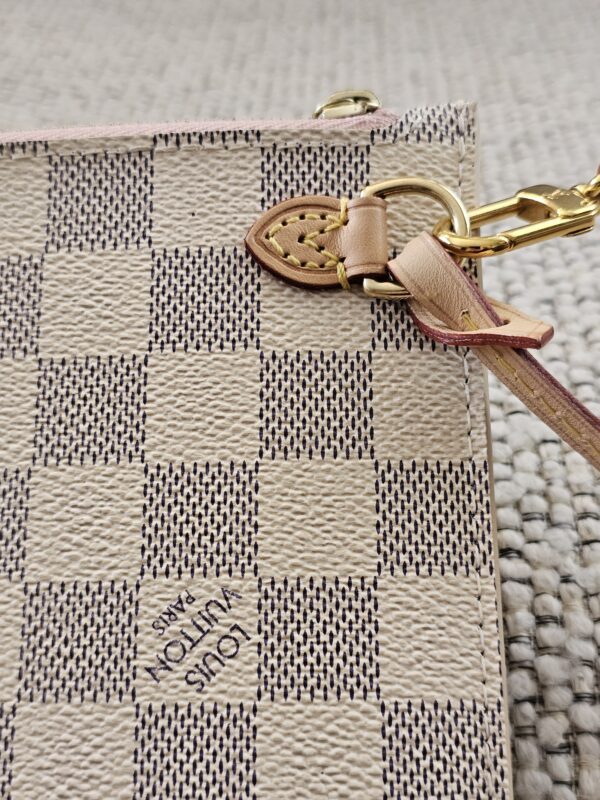 Neverfull Pouch MM Azur Rose Ballerine - Image 10