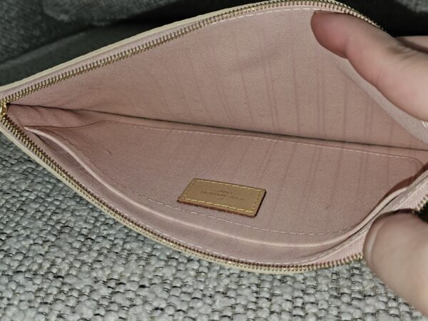 Neverfull Pouch MM Azur Rose Ballerine - Image 14