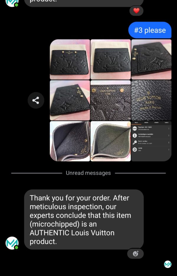 Empreinte card holder Noir - Image 13