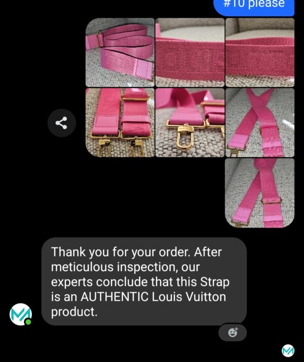 Bubblegum Color Fabric Strap - Image 9