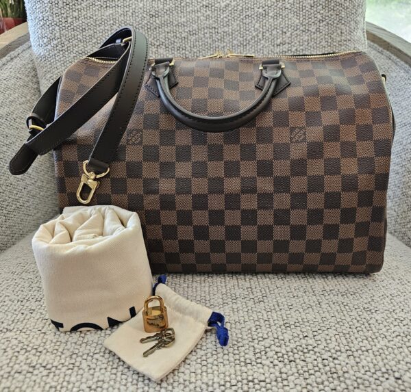 Speedy Bandouliere 35 Damier Ebene