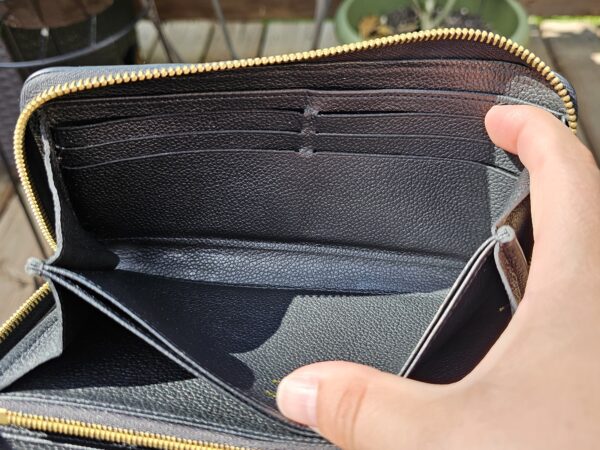Full size zippy wallet Empreinte - Image 17