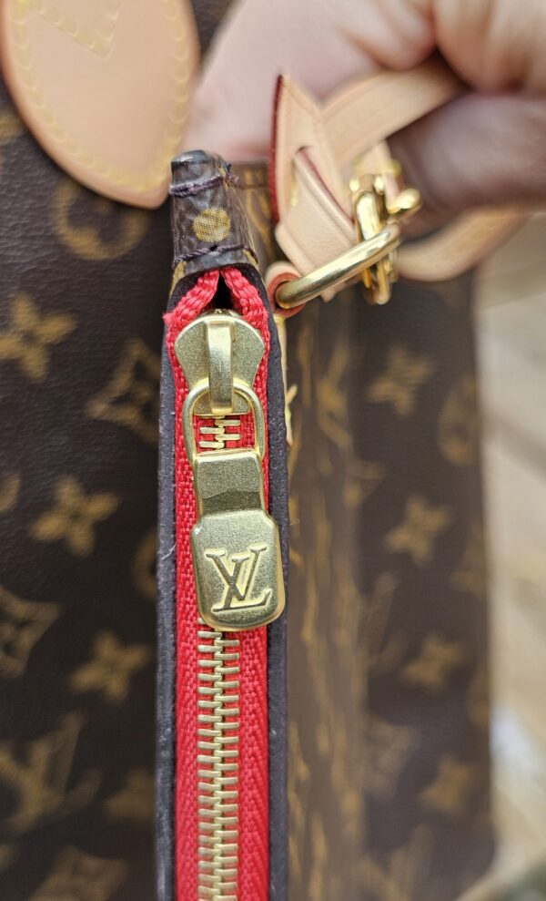 Neverfull MM Cherry Monogram Set - Image 26