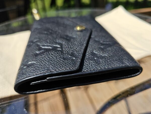 Curieuse Compact Wallet Empreinte Noir - Image 4