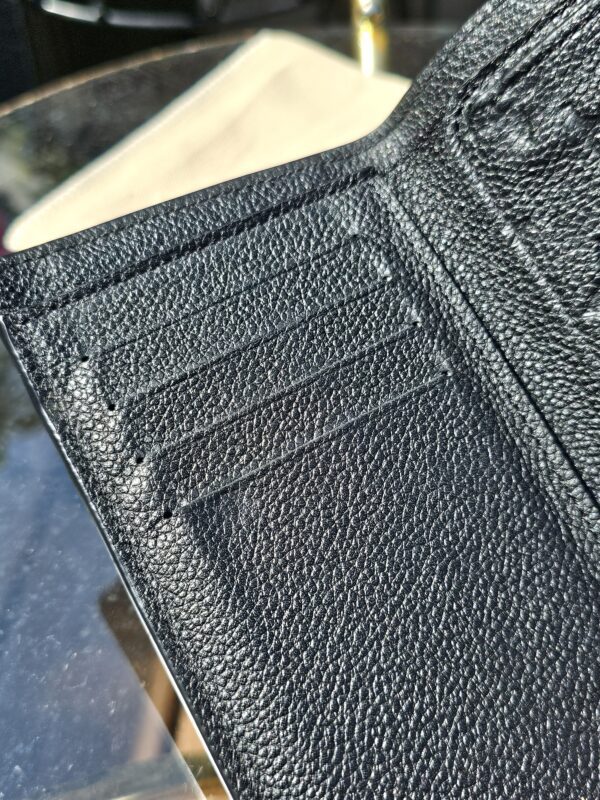 Curieuse Compact Wallet Empreinte Noir - Image 15