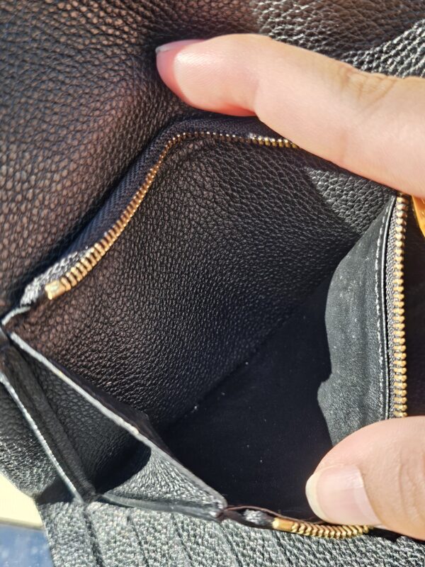 Curieuse Compact Wallet Empreinte Noir - Image 17