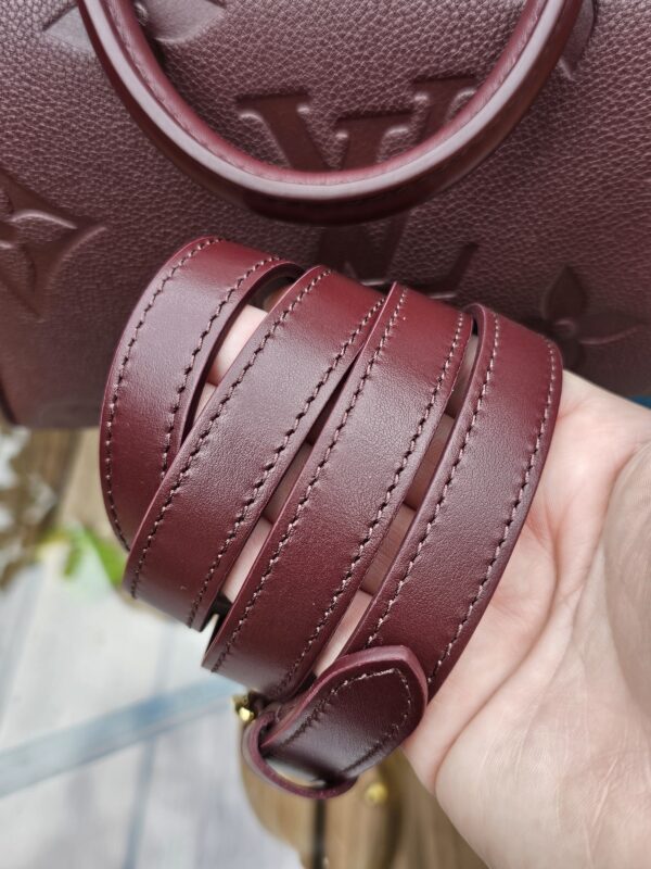 Speedy Bandouliere 25 Empreinte Wine - Image 11