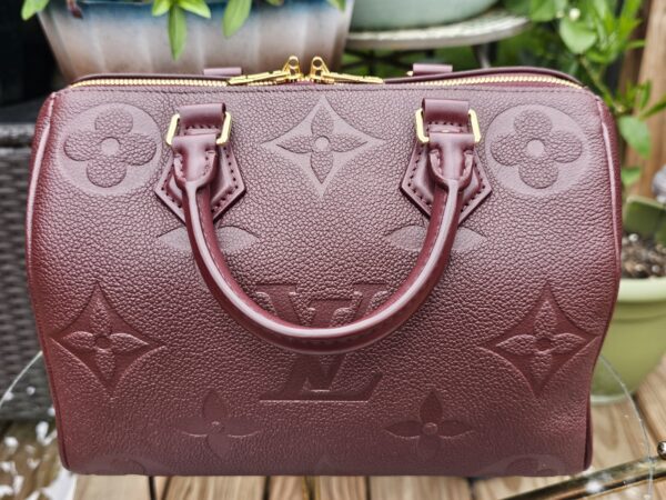 Speedy Bandouliere 25 Empreinte Wine - Image 4