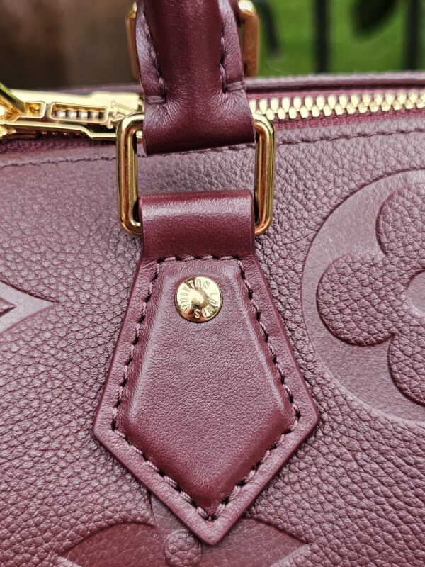 Speedy Bandouliere 25 Empreinte Wine - Image 18
