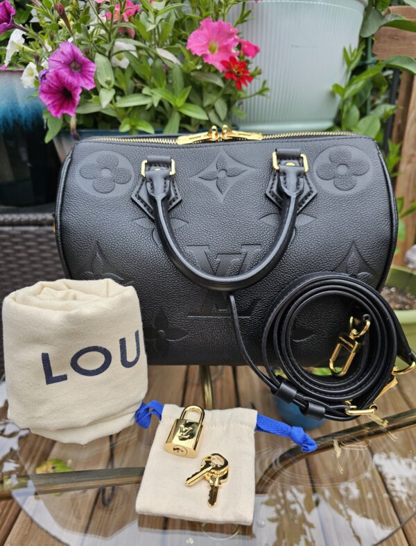 Speedy Bandouliere 25 Empreinte Noir