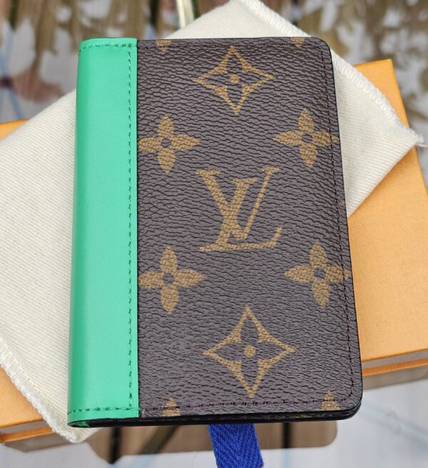 Macassar Pocket Organizer Green