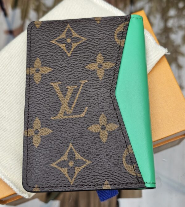 Macassar Pocket Organizer Green - Image 5
