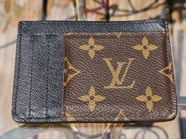 Reverse Monogram Side Up Card Holder - Image 3