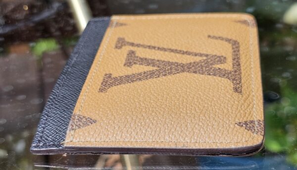 Reverse Monogram Side Up Card Holder - Image 4