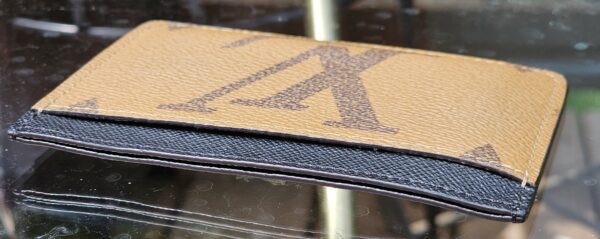 Reverse Monogram Side Up Card Holder - Image 6