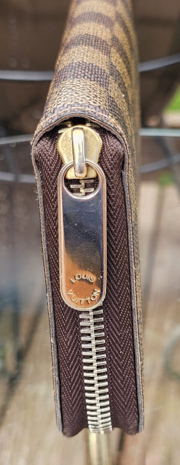 Full size zippy wallet Damier Ebene - Image 8