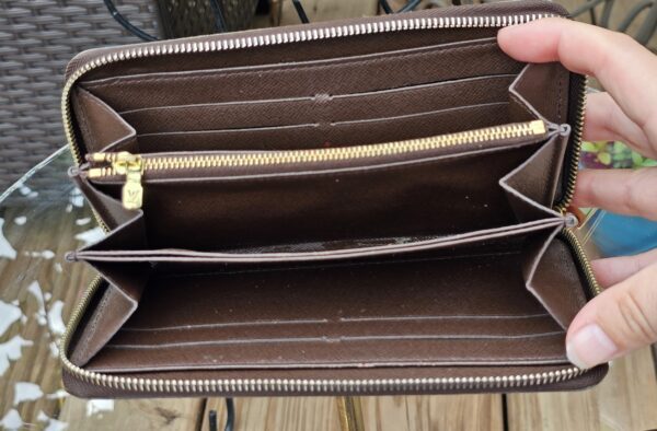 Full size zippy wallet Damier Ebene - Image 14