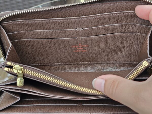 Full size zippy wallet Damier Ebene - Image 15