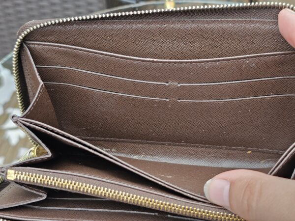 Full size zippy wallet Damier Ebene - Image 16