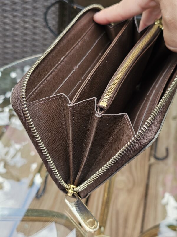 Full size zippy wallet Damier Ebene - Image 18