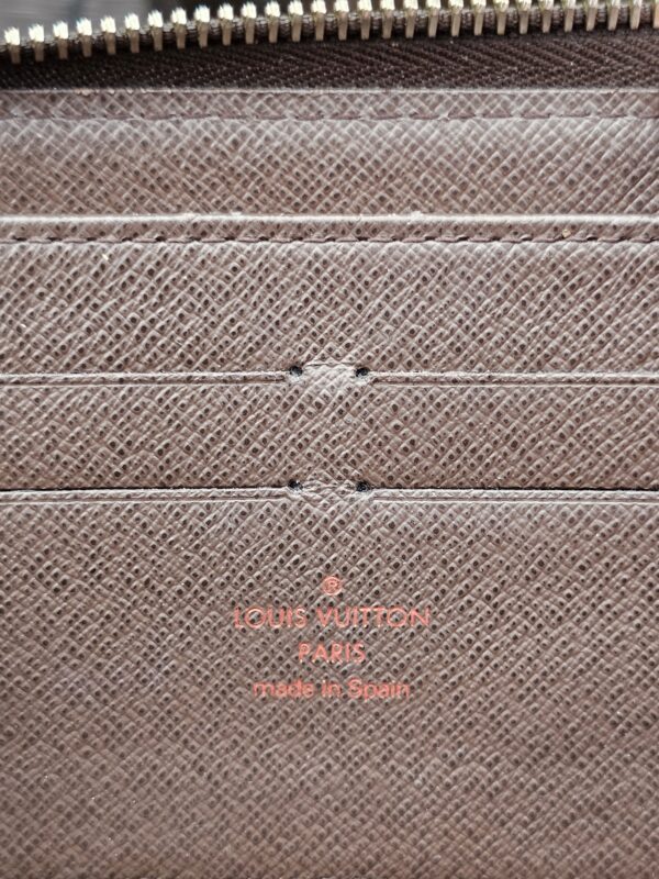 Full size zippy wallet Damier Ebene - Image 21