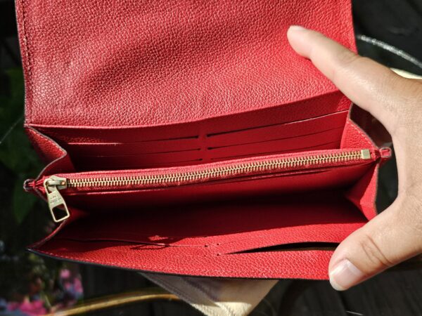 Sarah Wallet New Model Red Emperite - Image 9
