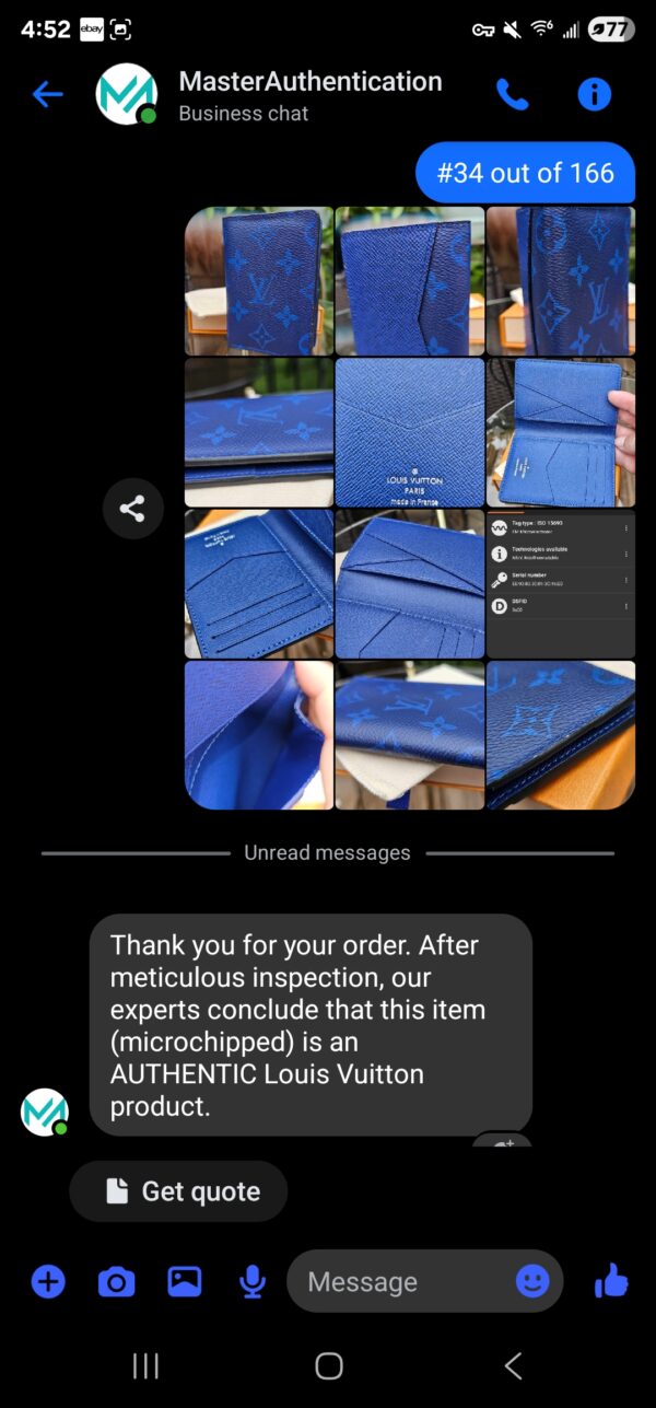 Tiagrama Cobalt Pocket Organizer - Image 15