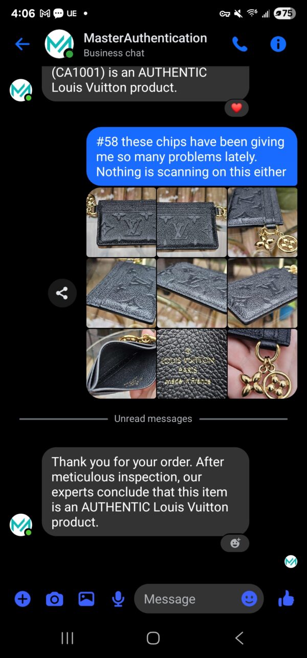 Charms card holder black - Image 12