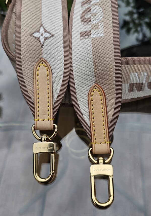 Adjustable Beige Bandouliere Strap - Image 6
