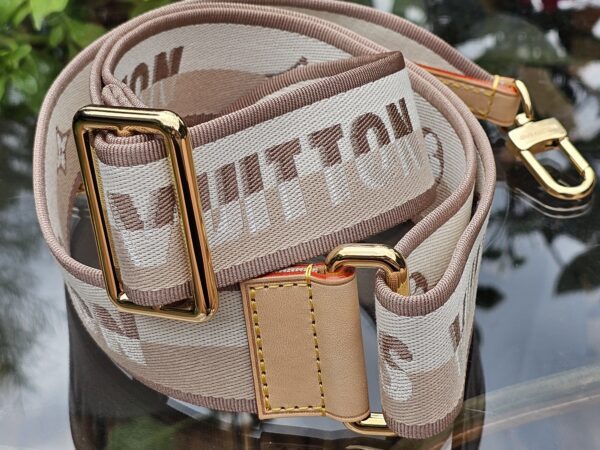 Adjustable Beige Bandouliere Strap - Image 10