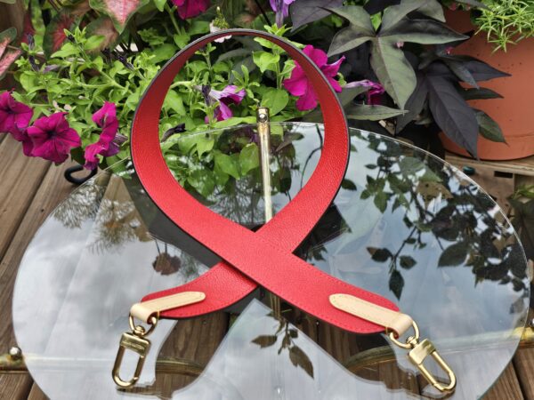 Bandouliere Strap Red - Image 10