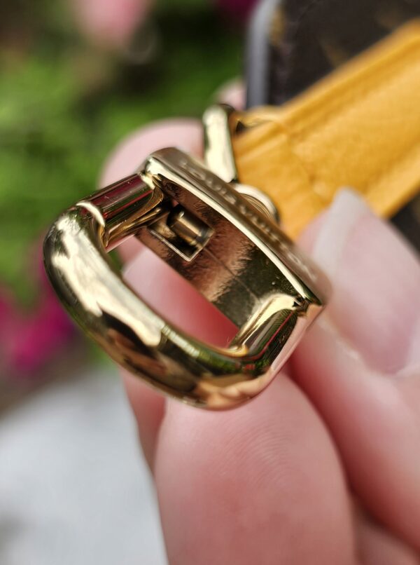 Bandouliere Strap Yellow - Image 8