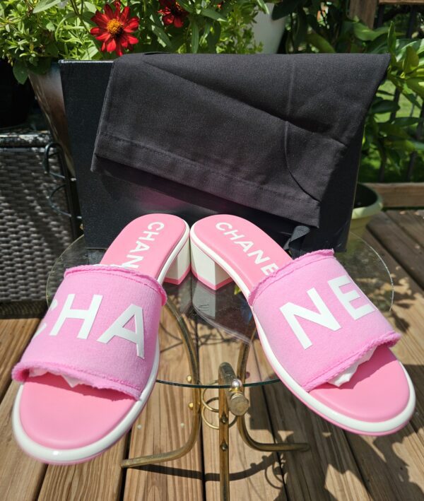 Logo Mule Sandals