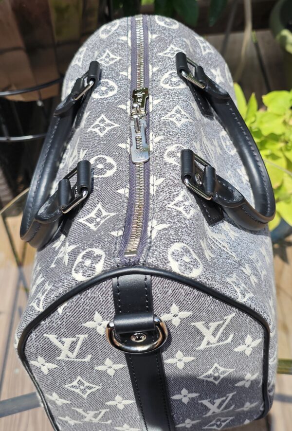 Denim Jacquard Bandouliere 25 - Image 9