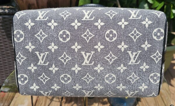 Denim Jacquard Bandouliere 25 - Image 10