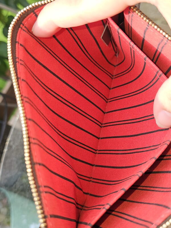 Damier Ebene Neverfull Pouch MM/ GM - Image 17