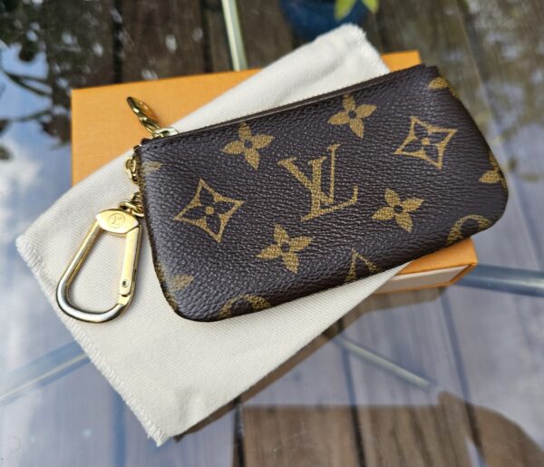 Monogram Key Pouch