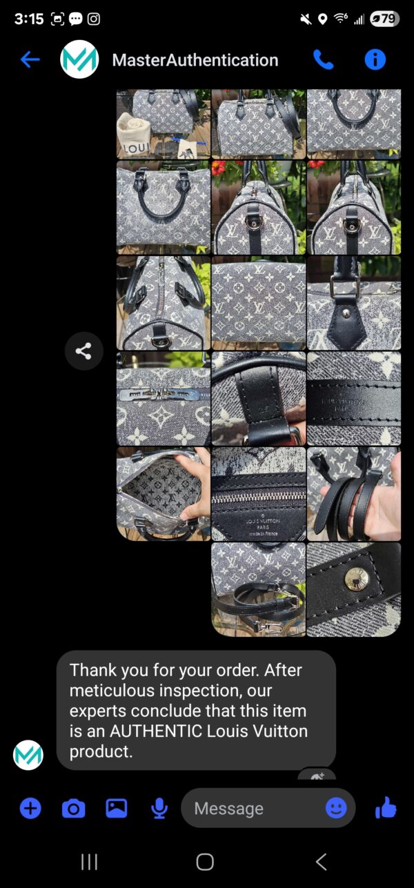 Denim Jacquard Bandouliere 25 - Image 30