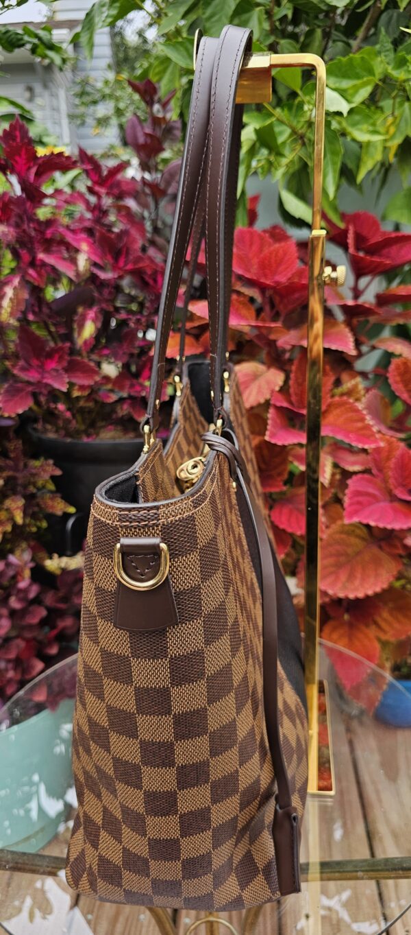 Damier ebene Jersey Tote - Image 5