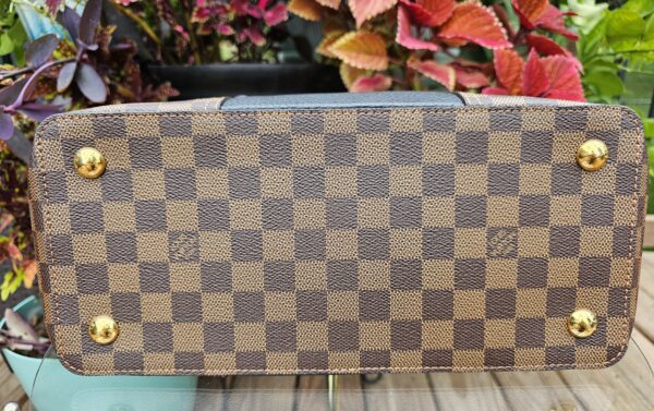 Damier ebene Jersey Tote - Image 8