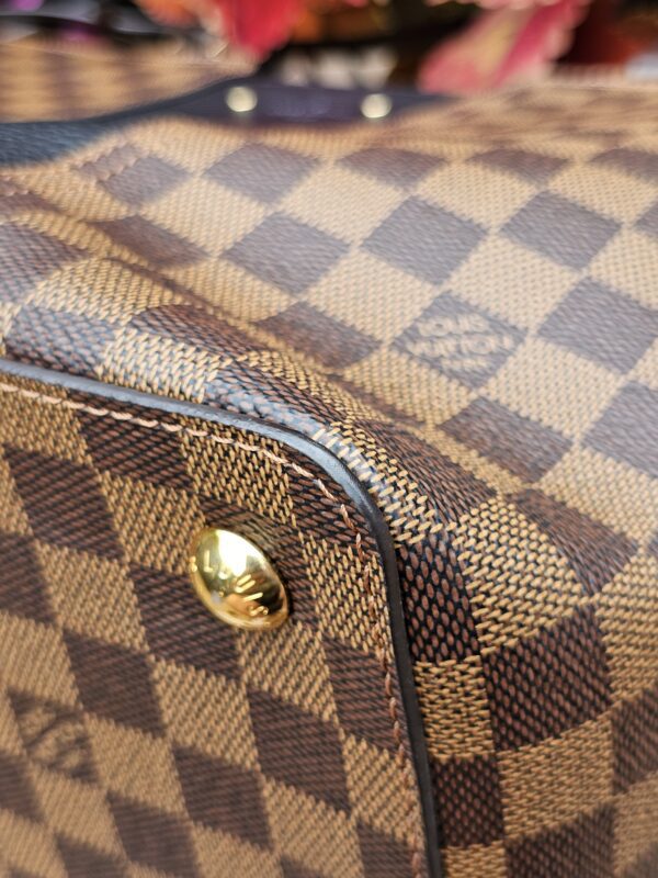 Damier ebene Jersey Tote - Image 9